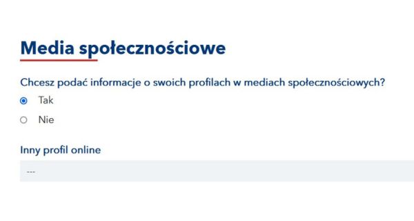 Media społecznościowe w aplikacji ESTA